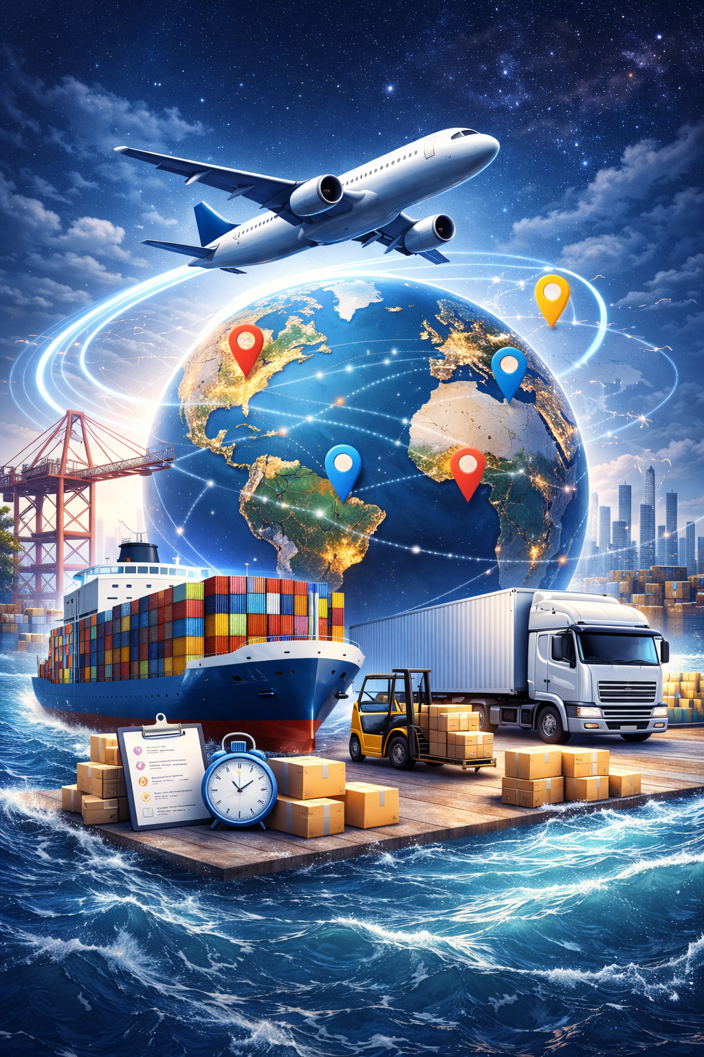 Export and shipping logistics